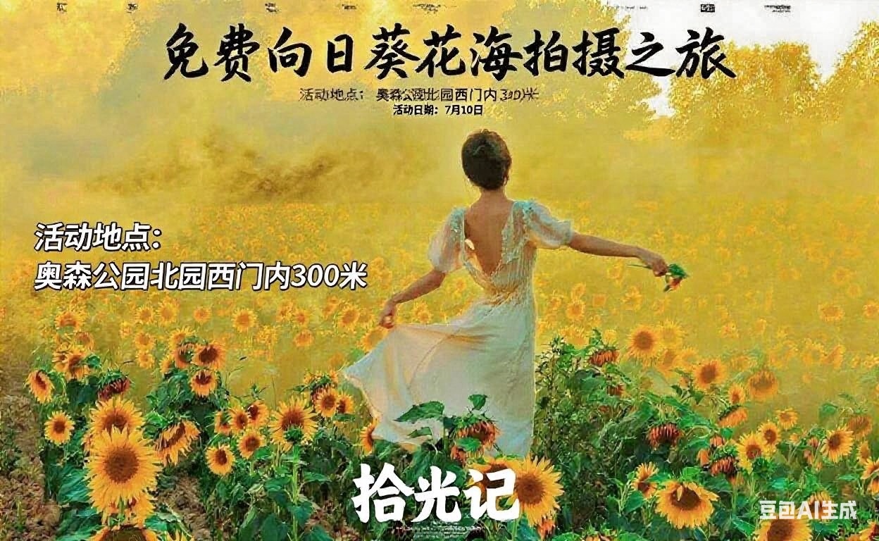 夏日向日葵花海拍摄之旅